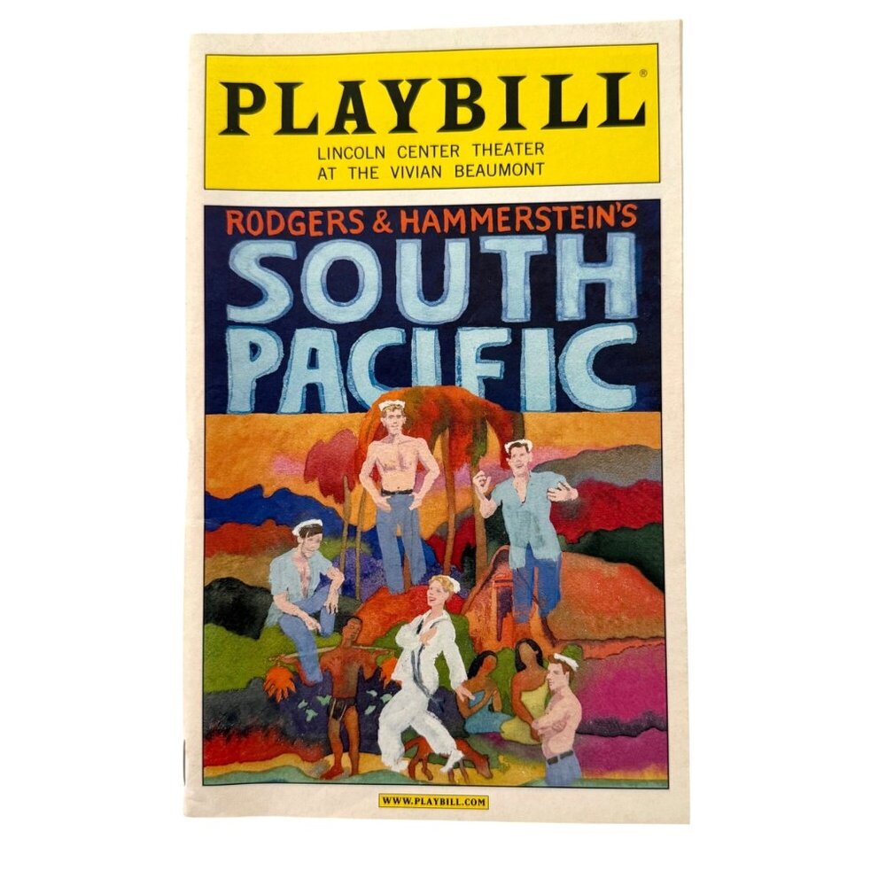 South Pacific Playbill May 2010 Lincoln Center Laura Osnes Danny Burstein